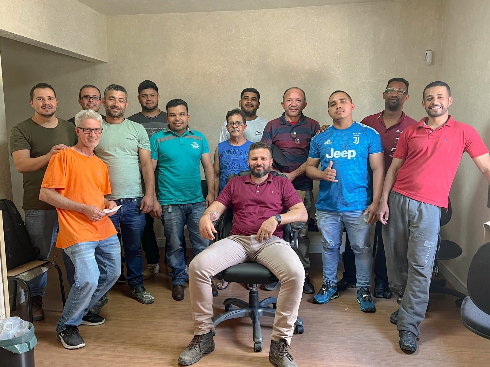 Equipe São Judas Pinturas reunida